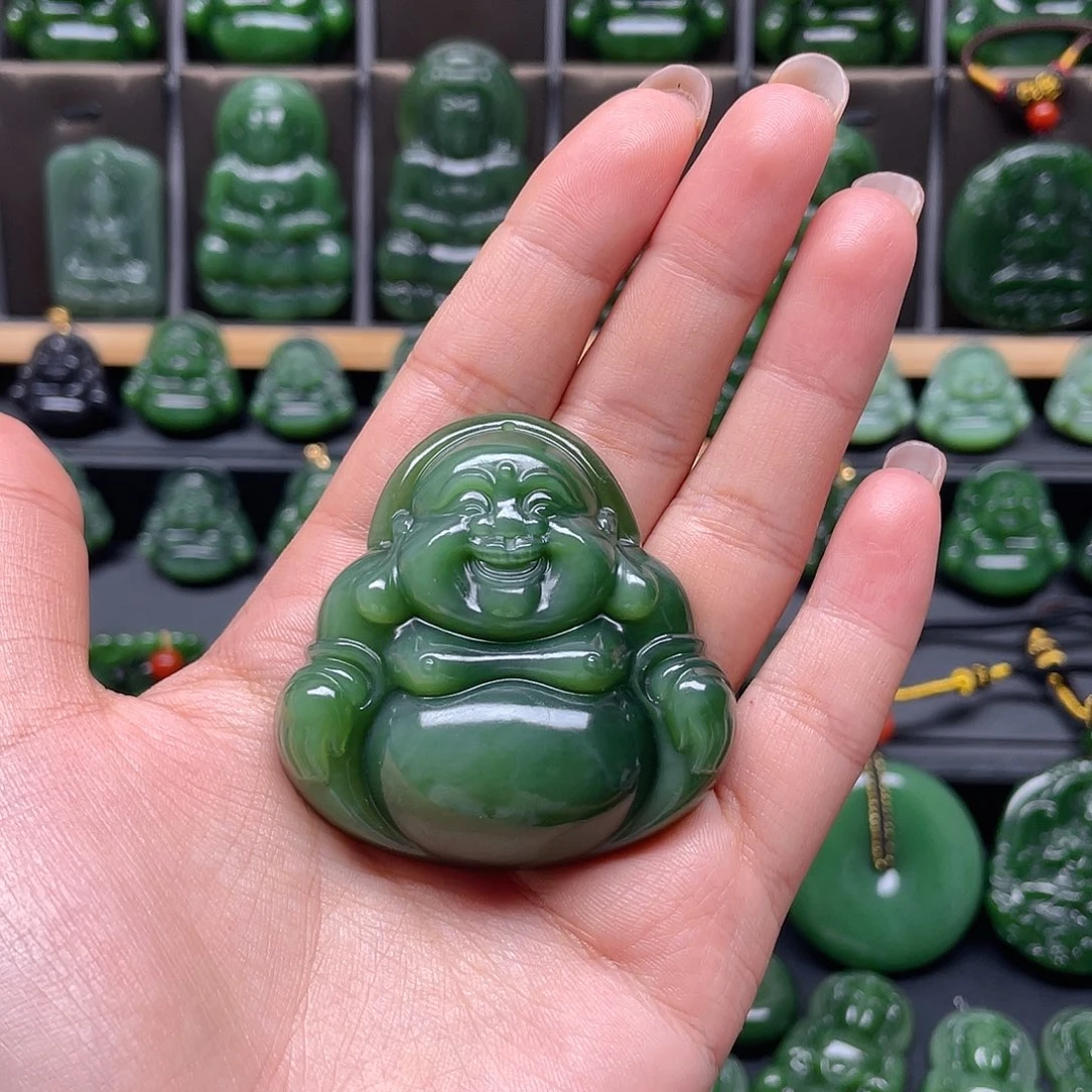 用***2和田玉未镶嵌颈饰