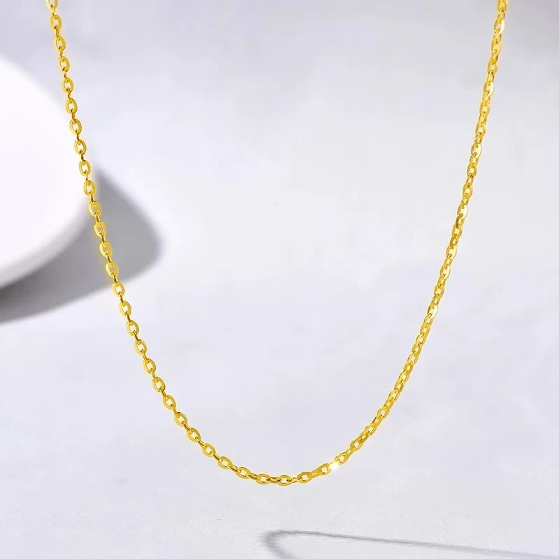 足金999”O“字项链WH1348