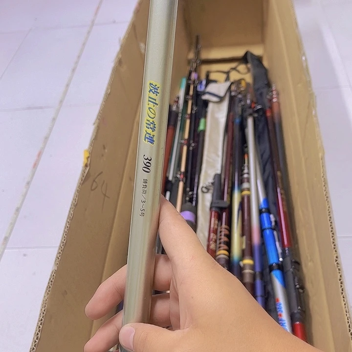 小****晶中古鱼竿 一物一拍 看好下单 微瑕