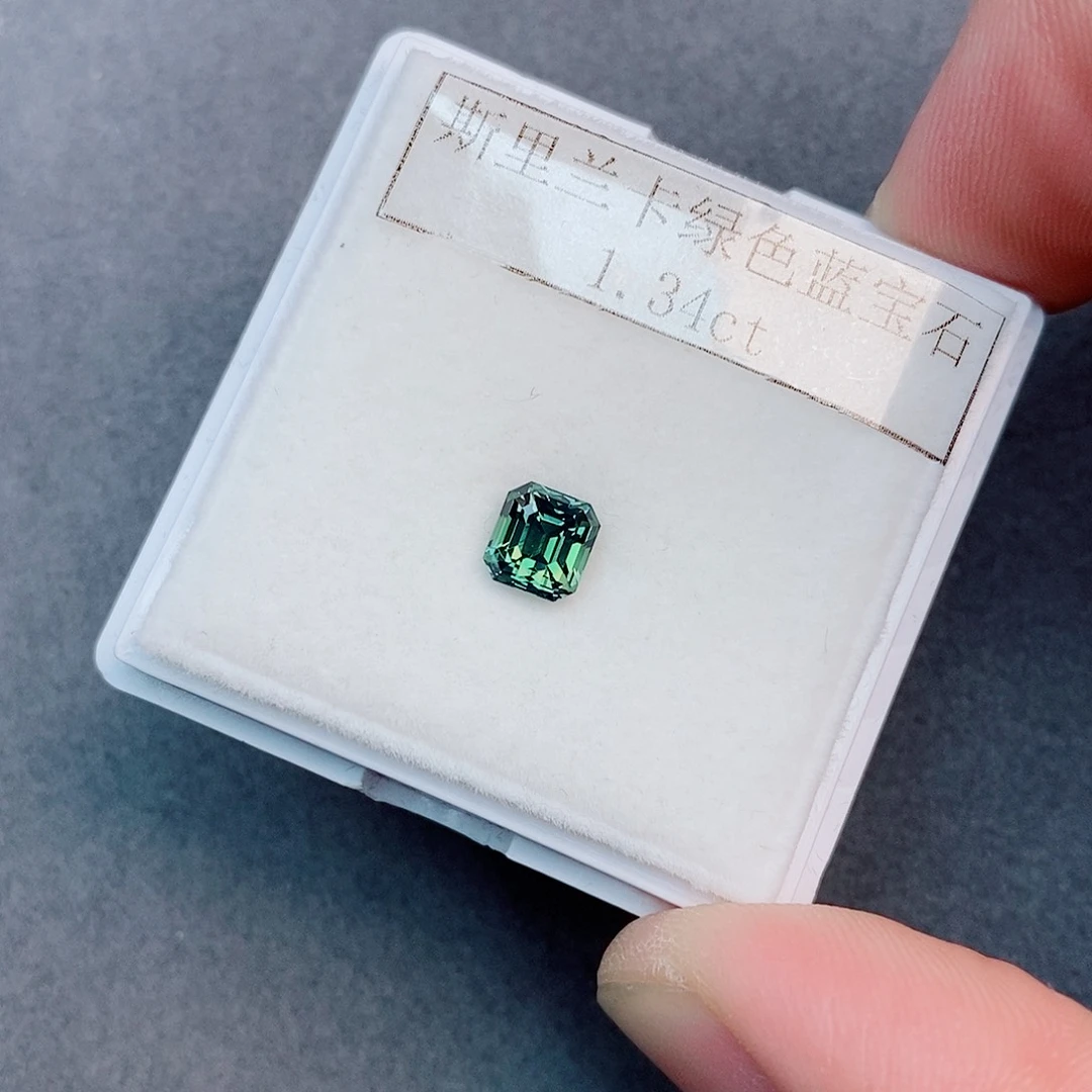 裸石彩色蓝宝石1.34ct 无烧teal