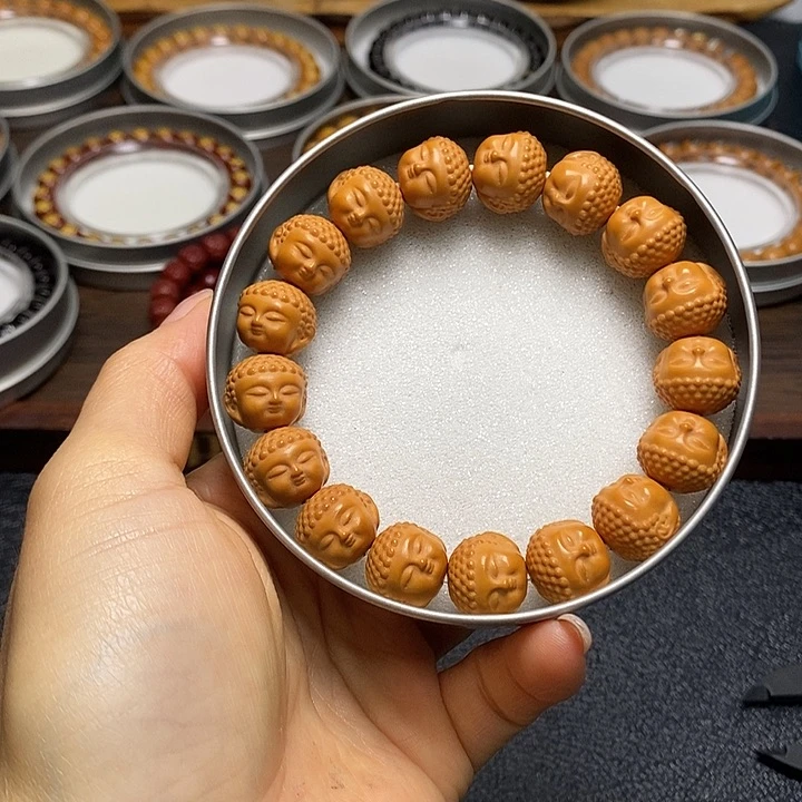 猴头核桃手串14左右龙炎宝宝佛全品23号