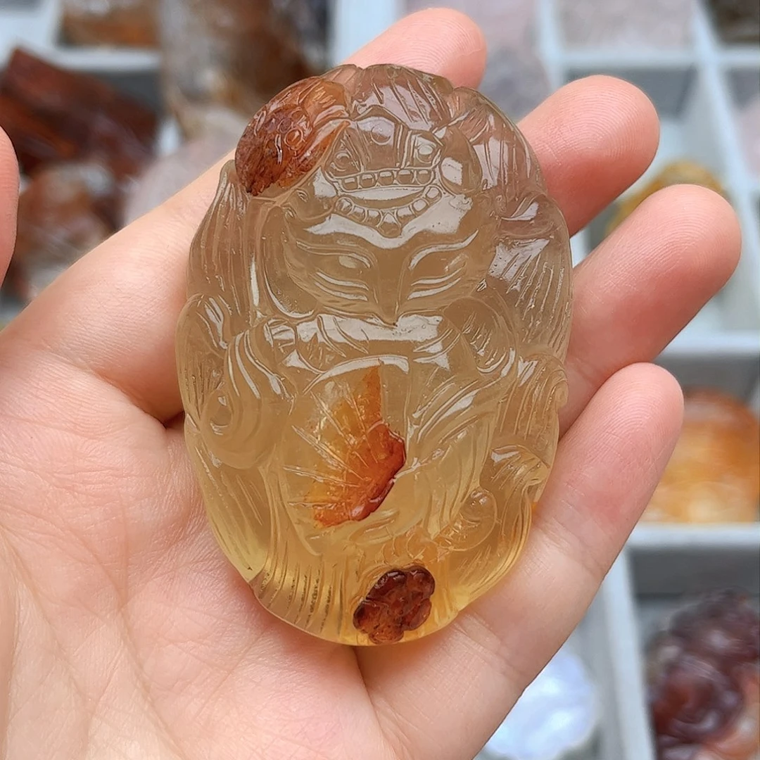 水晶吊坠(不含链)未镶嵌