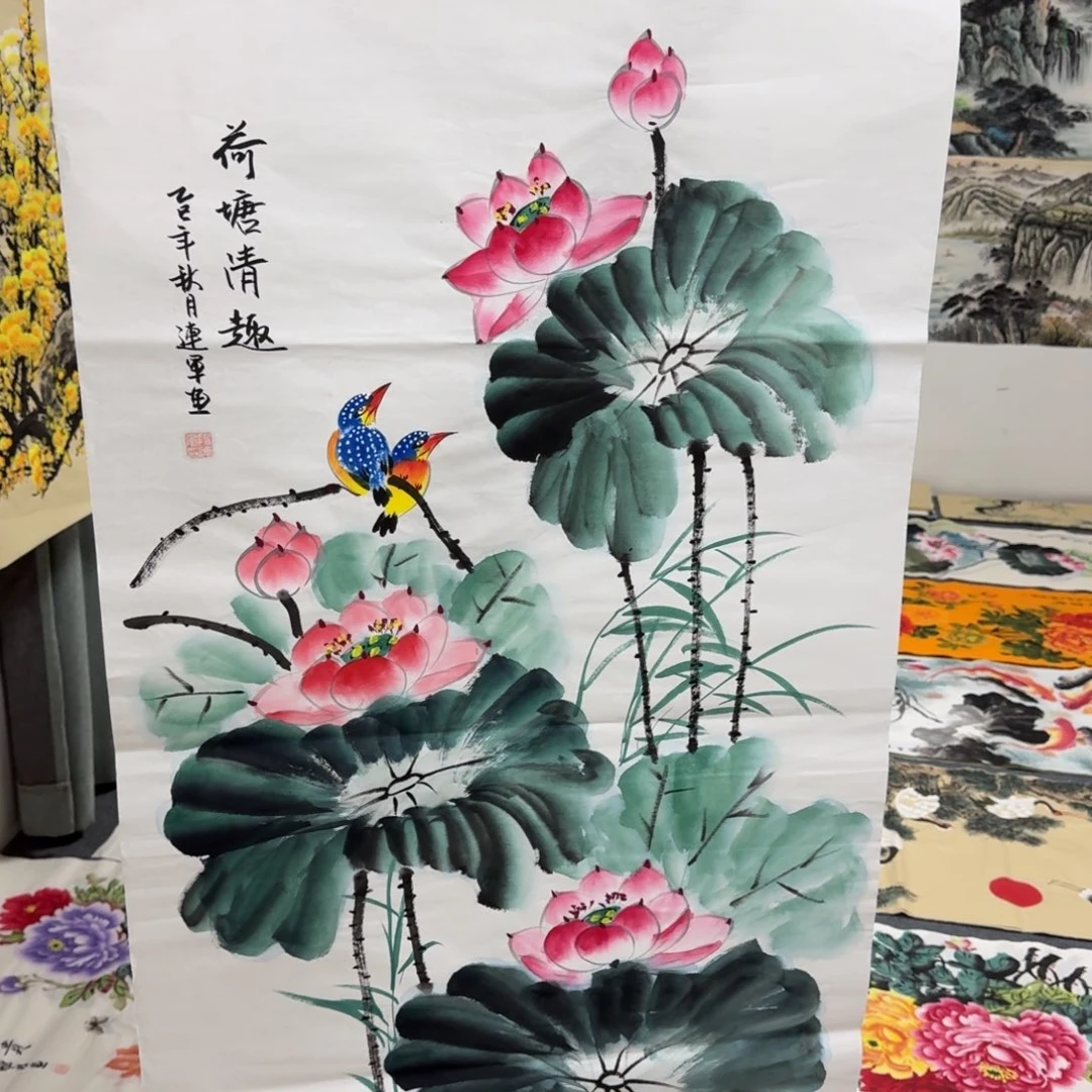 国画会娟艺术馆直播间