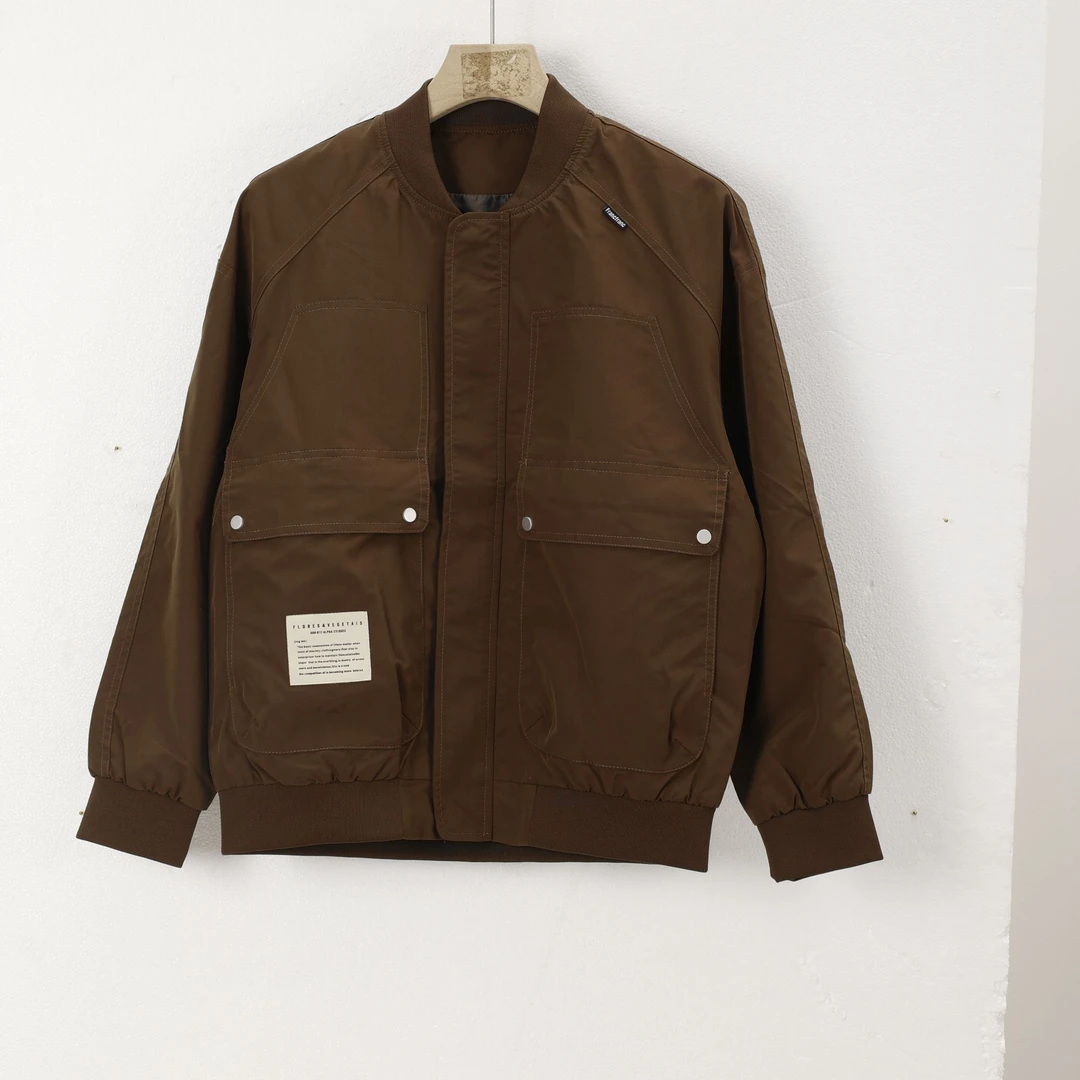 【冯漂亮甄选】R173时尚潮流休闲百搭男士个性外套skwt