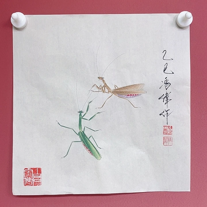国画冯老师手绘作品