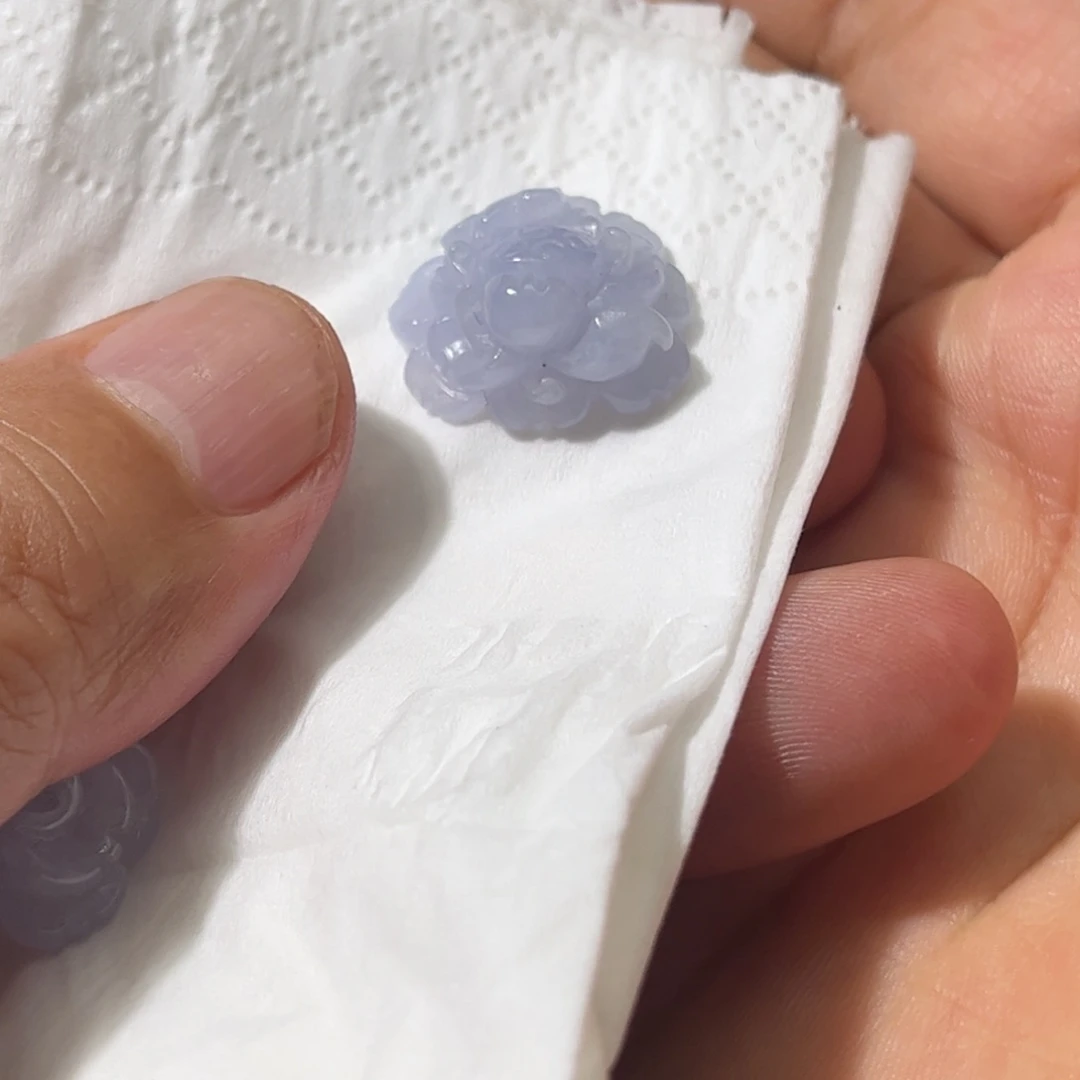 未镶嵌定制翡翠莲花