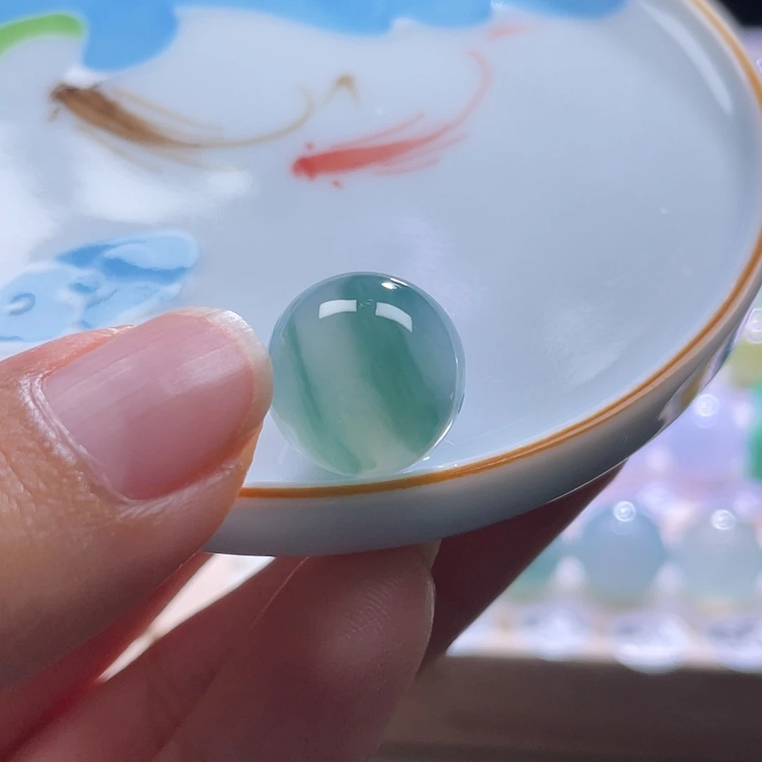 散珠翡翠展示链接勿拍缅甸翡翠a货卡13+