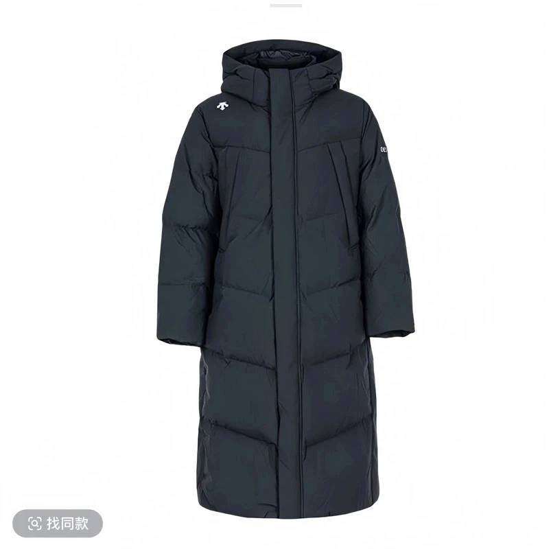 迪桑特/DESCENTE 24年新款长款冬季保暖鹅绒服男女同款保暖外套