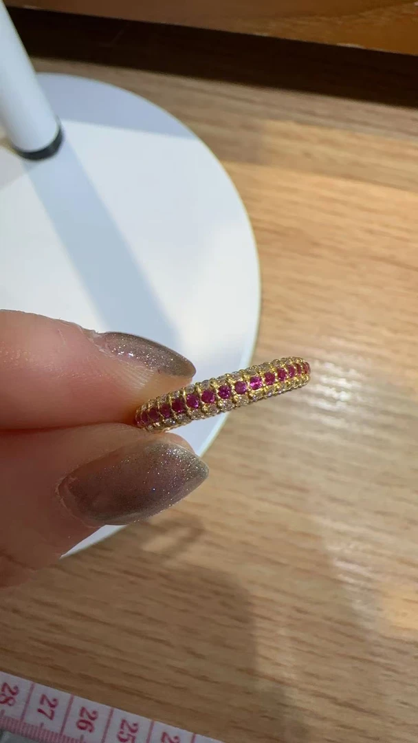 足金精品工艺戒指