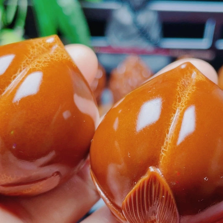 橄榄核手串/手链寿桃3.5手球