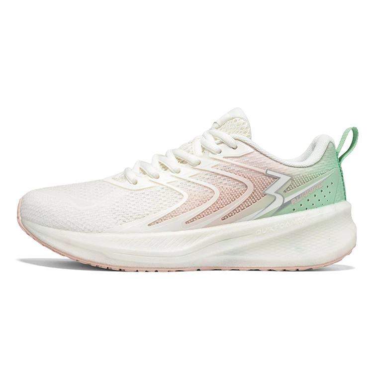 【实体店款】361°女缓震跑鞋透气防滑运动耐磨网面跑步鞋582522235