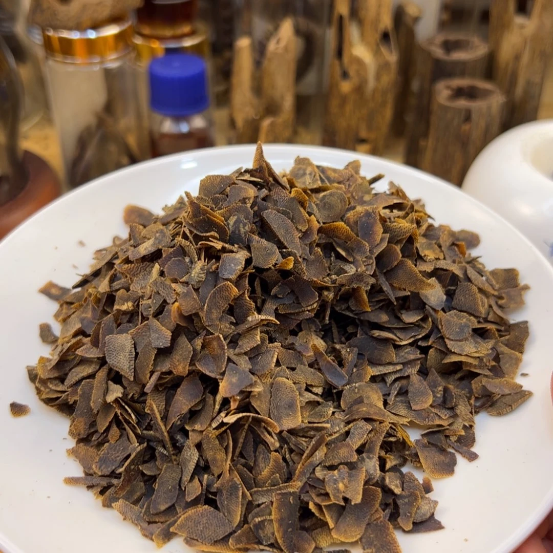 和***顺沉香沉香碎屑棋楠沉香黑棋高端切片54克