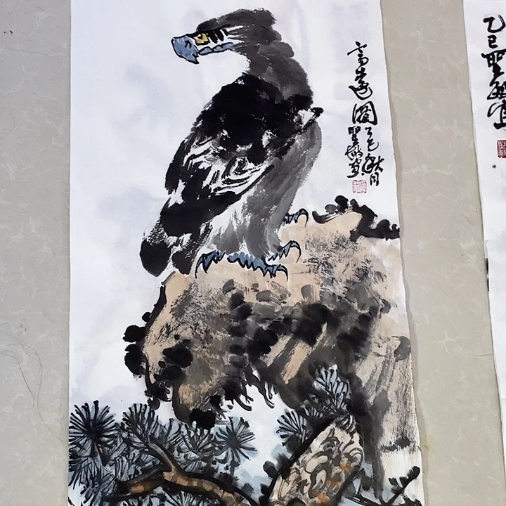 国画张圣敏先生纯手绘作品