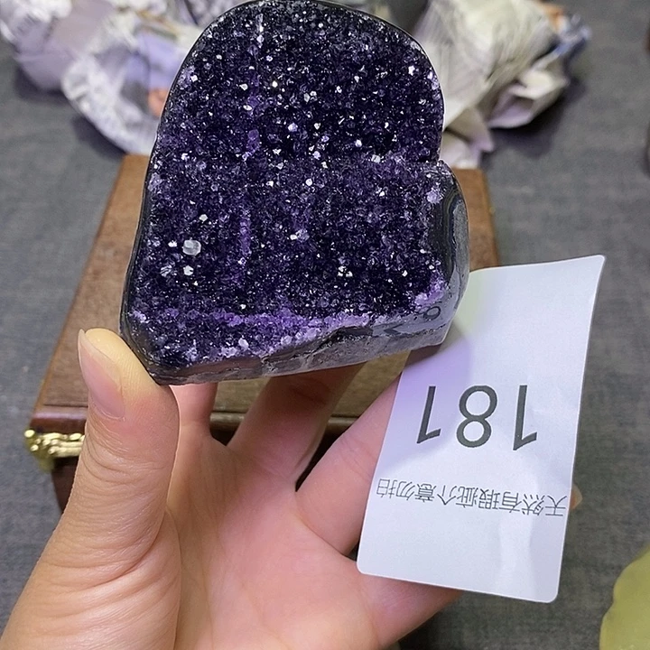 未镶嵌珠宝半成品紫晶