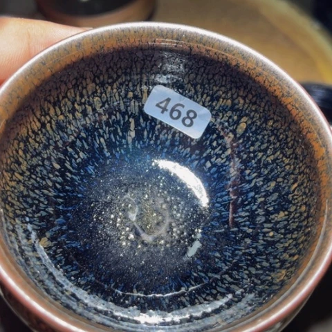 茶盏原矿原釉柴烧建盏