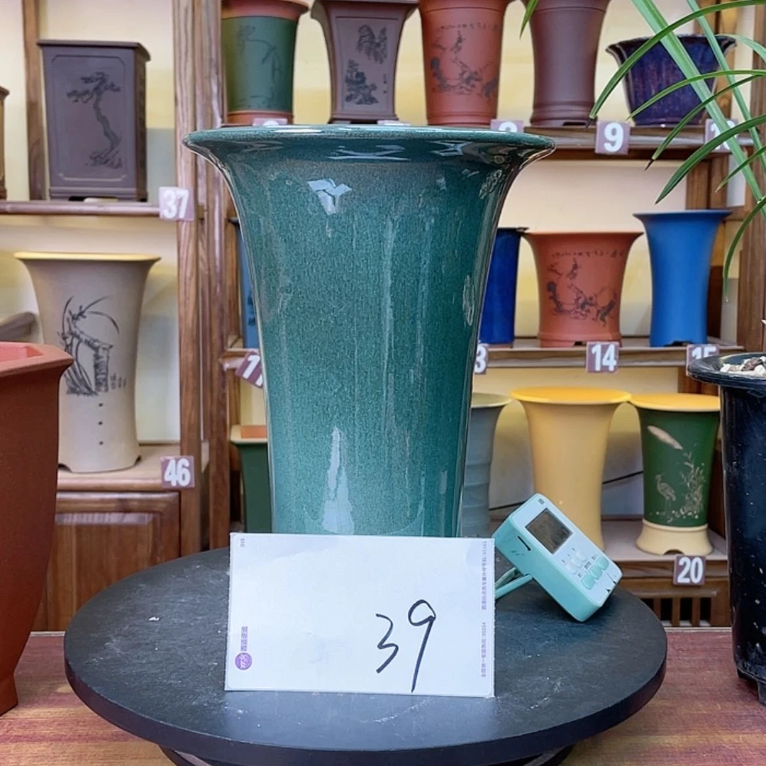 【闪购商品】紫砂花盆海兰花45668852588566