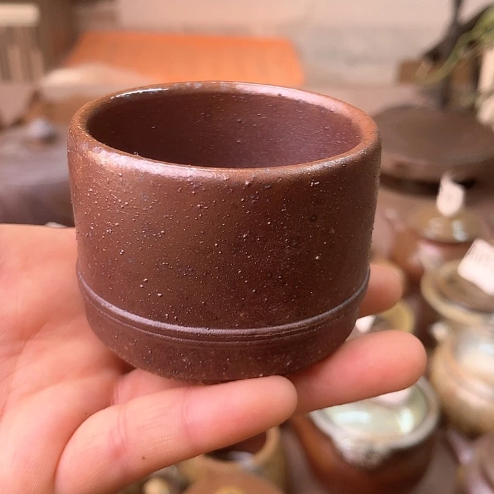 紫砂茶壶纯自然高温无釉裸柴烧