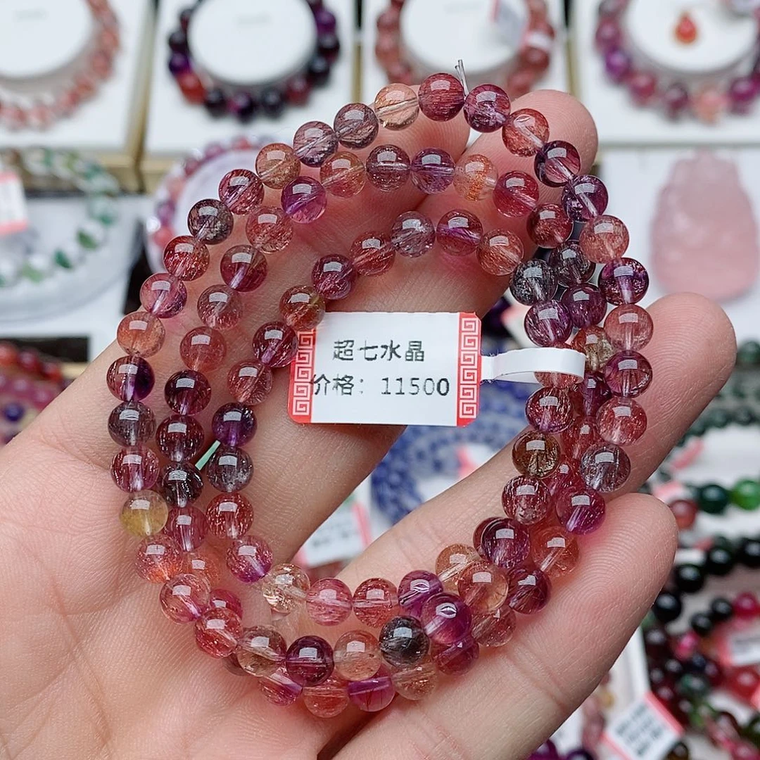 水晶手链未镶嵌水晶多圈手链未镶嵌