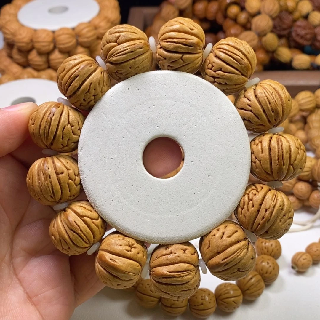 桃核手串就***蒜桃核手串