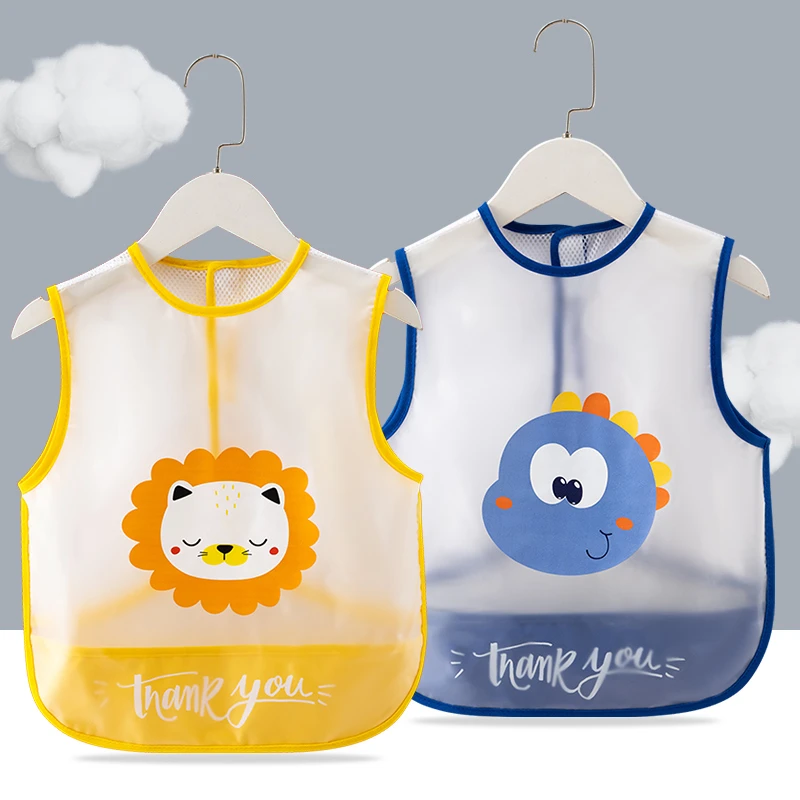 透气春夏薄款轻薄围兜网眼防水罩儿童透气春夏薄款轻薄围兜网眼