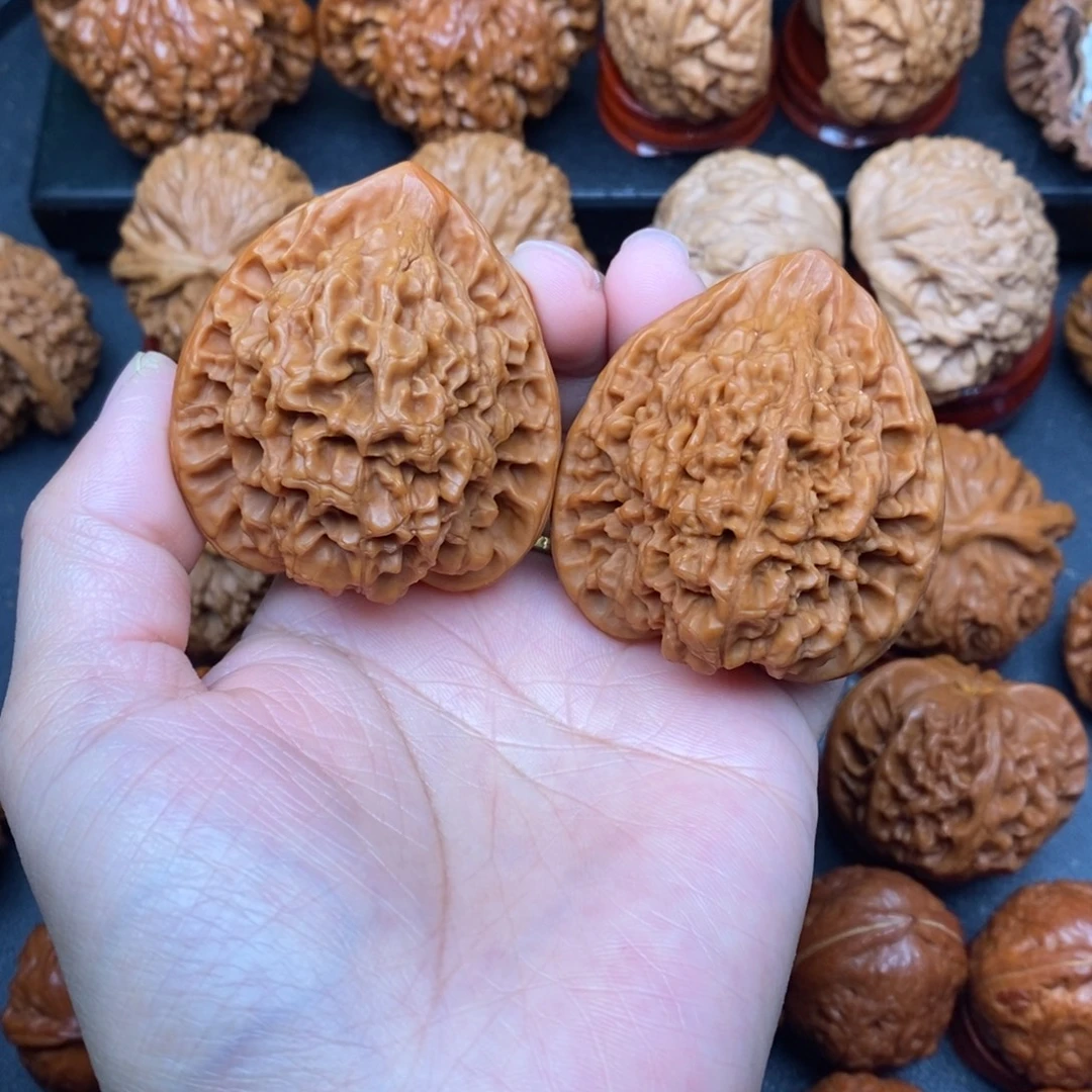 把件文玩核桃46官帽