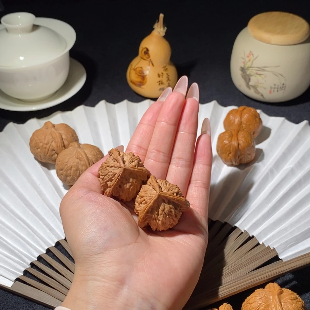 文玩核桃吊坠公子帽34