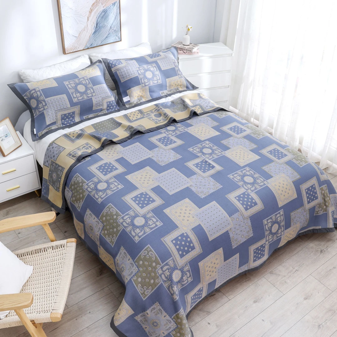 百家格 2.3*2.5米床盖单品 四季通用恒温软席多功能毯 加厚款