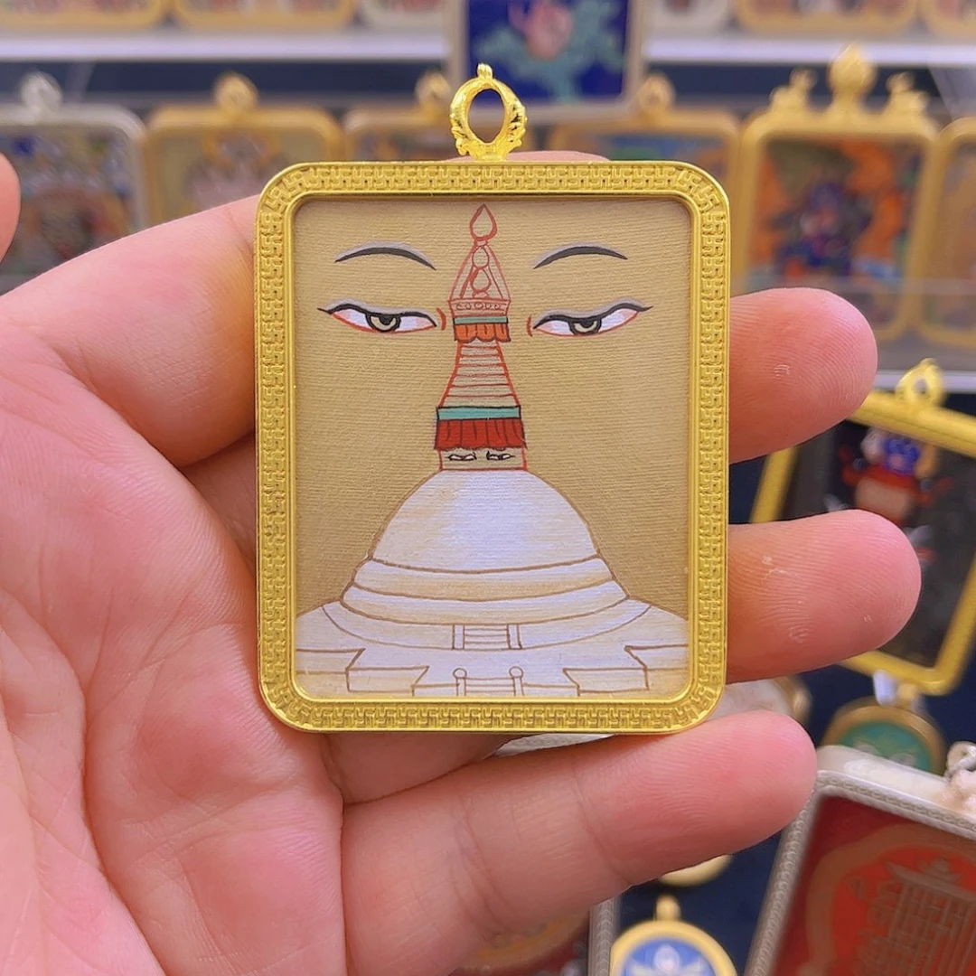 青海热贡纯手绘唐卡