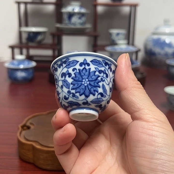 景德镇陶瓷茶具单杯