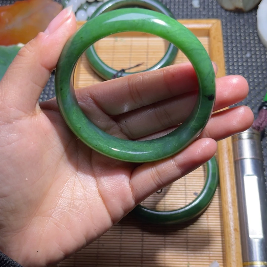 未镶嵌和田玉车挂小**米