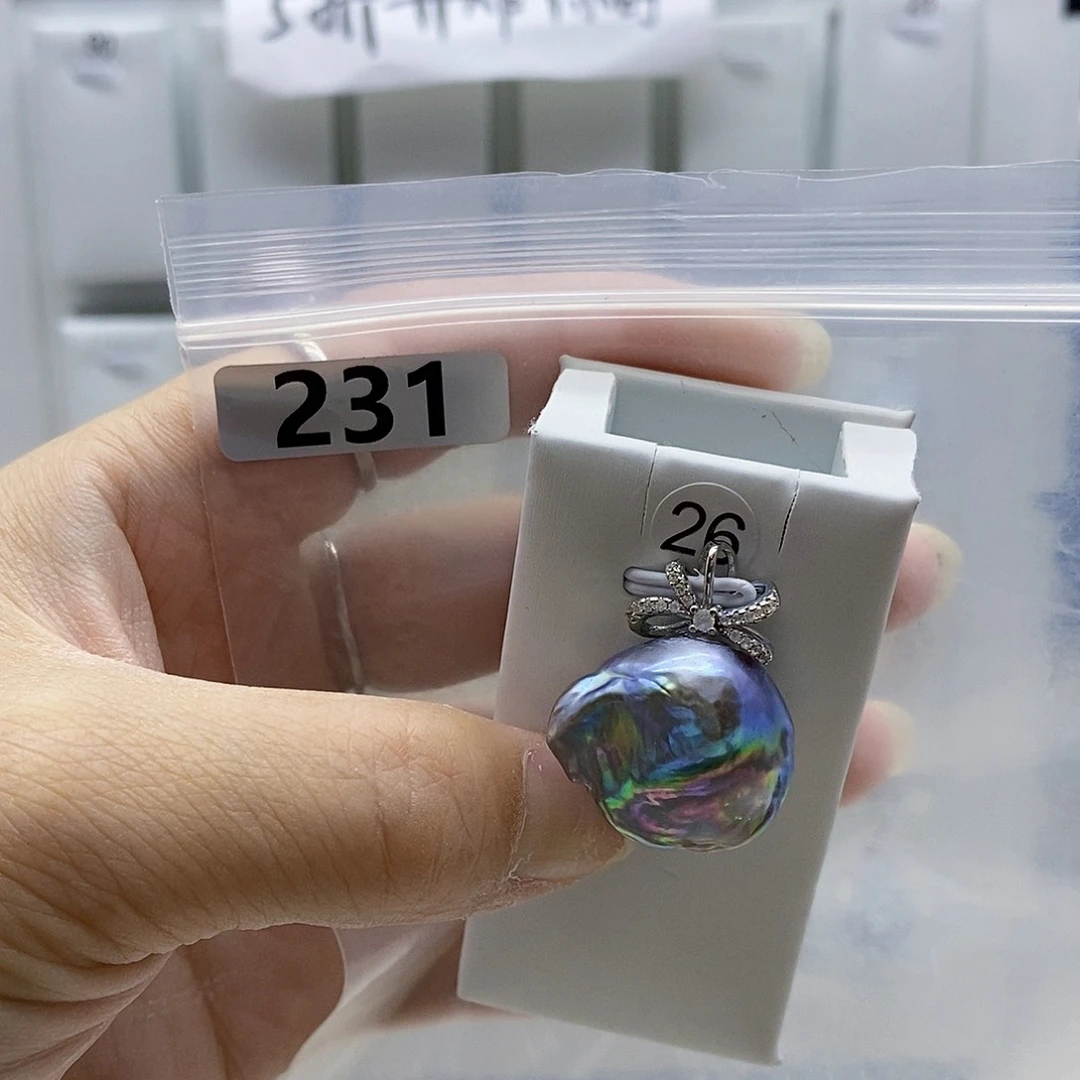 颈饰合金淡水珍珠