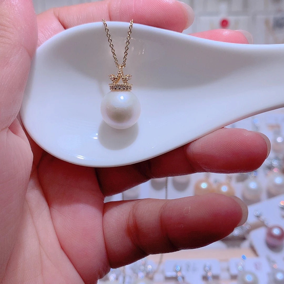 吊坠(赠链)未镶嵌淡水珍珠CC12.3mm