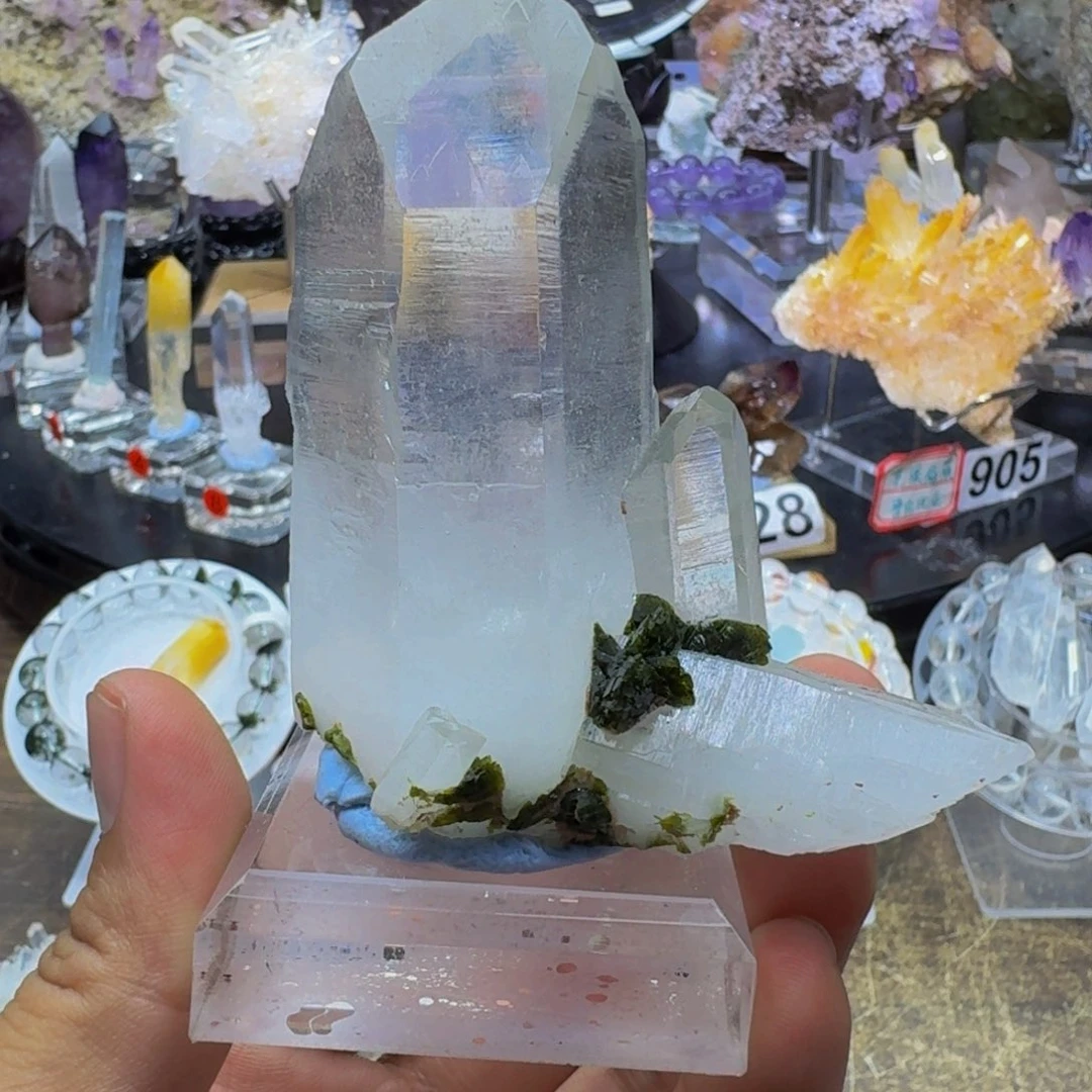 心***邪未镶嵌水晶珠宝半成品
