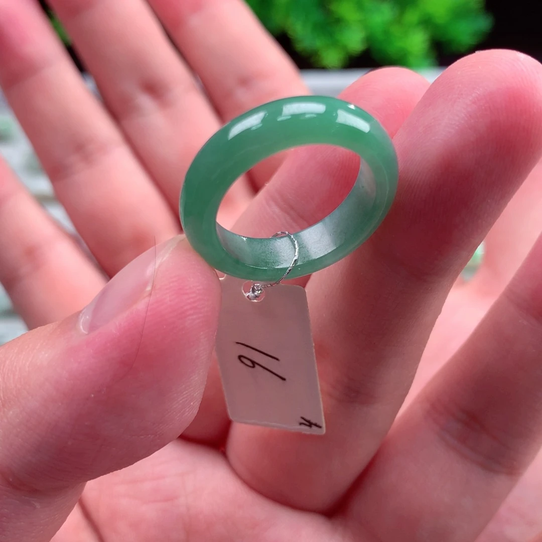 未镶嵌戒指翡翠天然