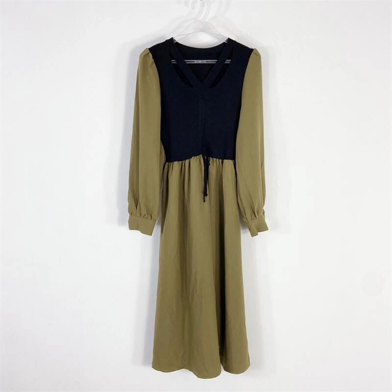 【77衣橱】ED3531秋装精品女装连衣裙裙子【红人上新】K