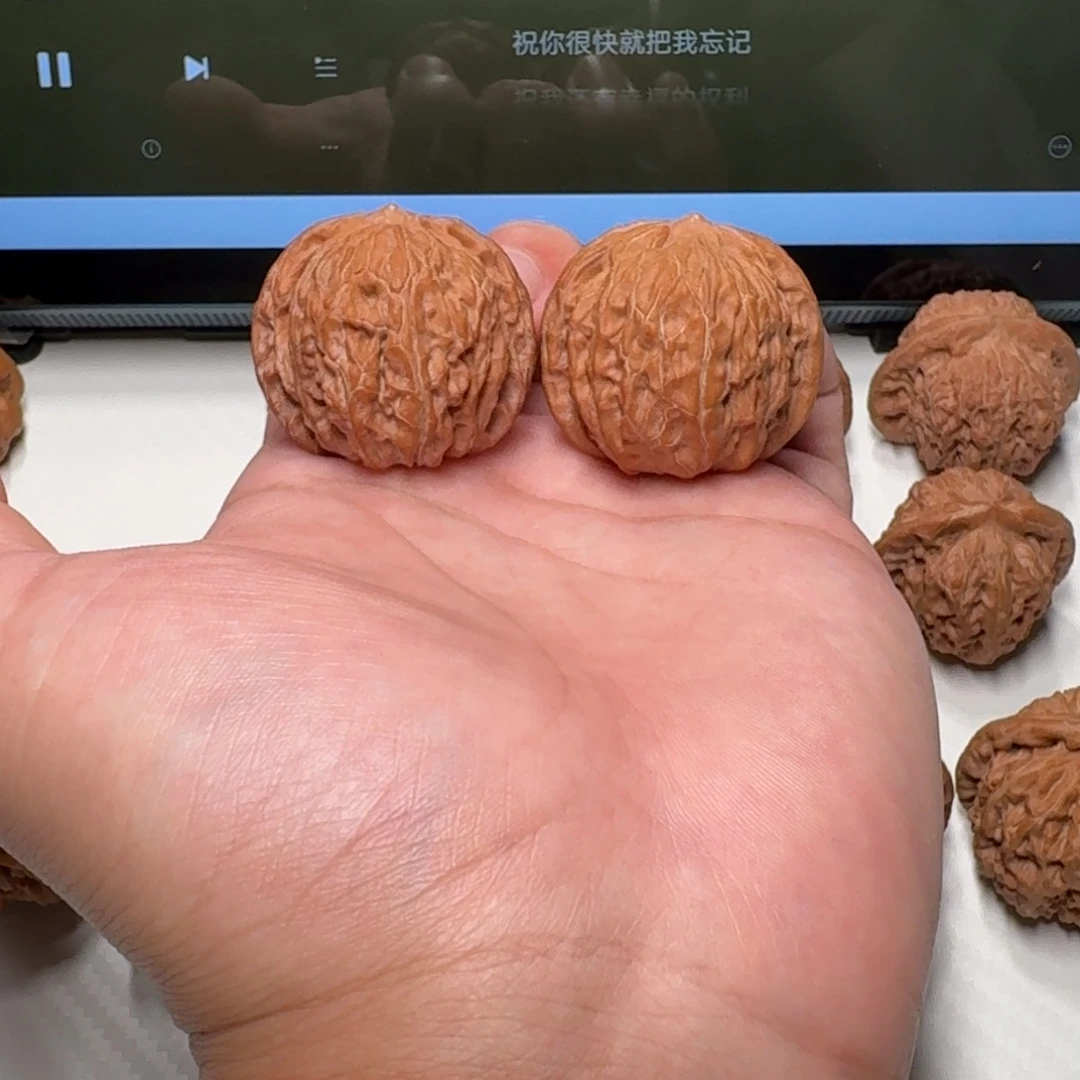 把件文玩核桃35全品磨盘（正）