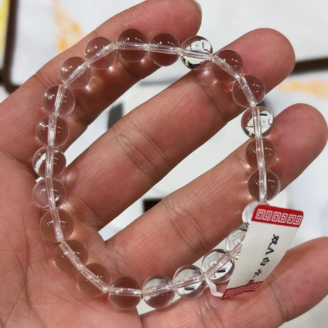 水晶未镶嵌手串双A卡8