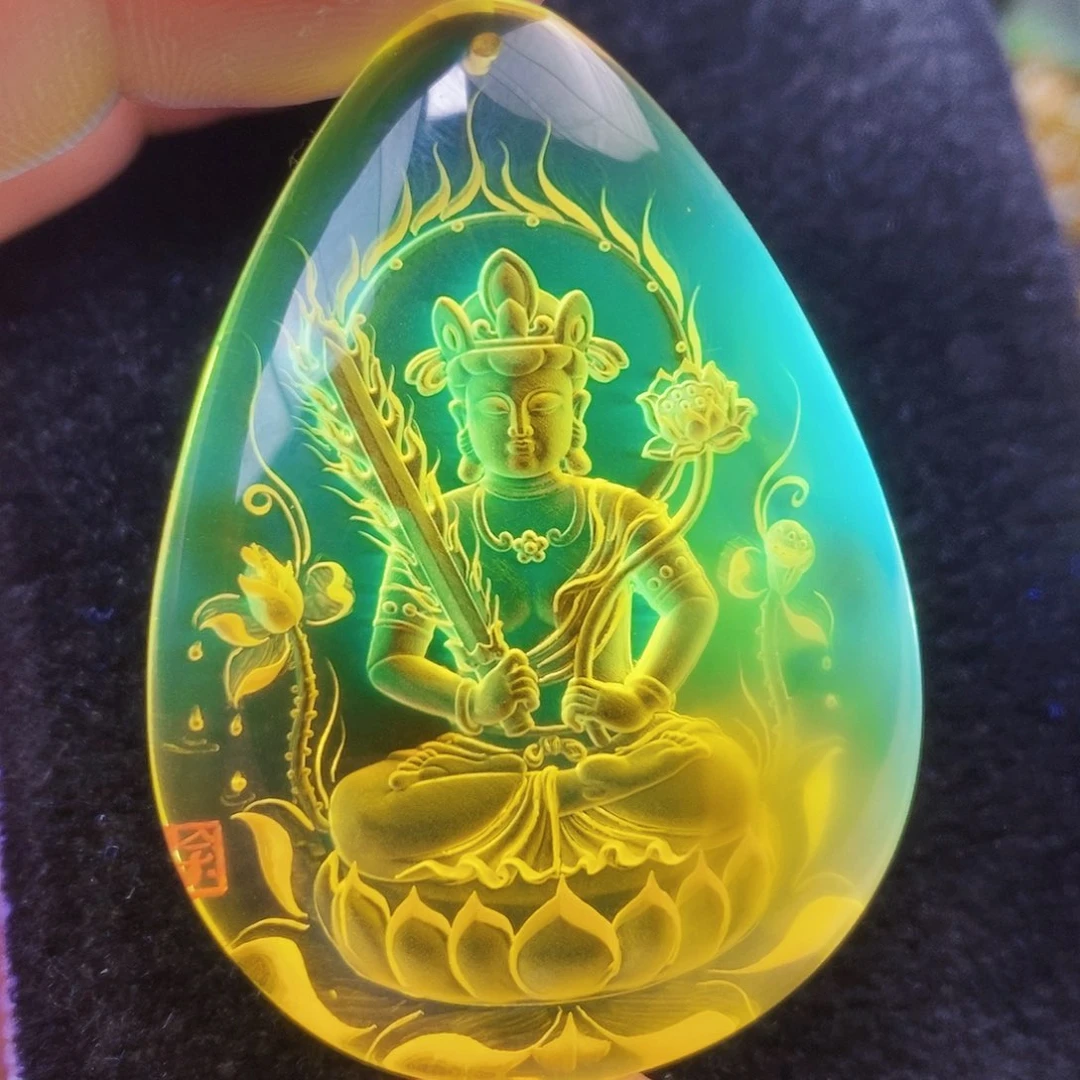 【闪购商品】金珀吊坠(不含链)未镶嵌