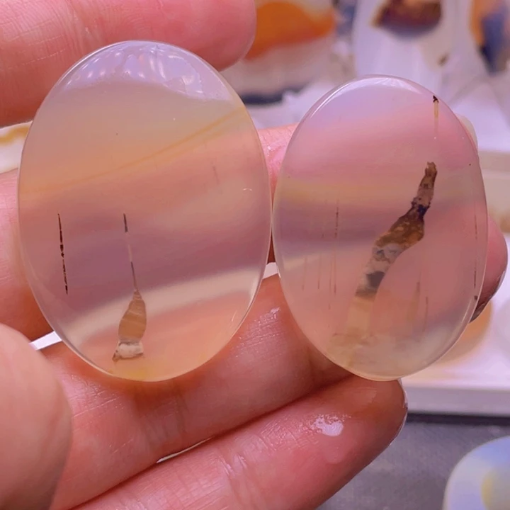 玛瑙/玉髓未镶嵌吊坠(不含链)