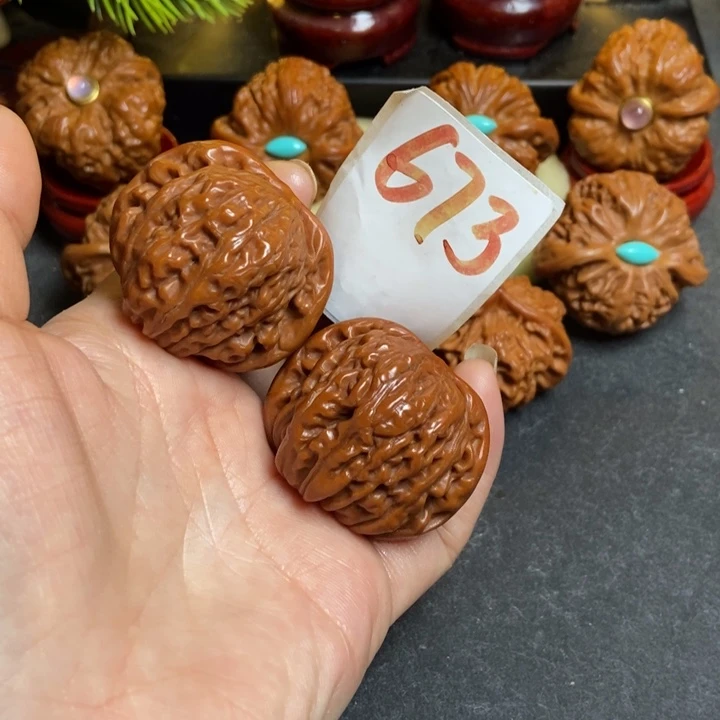 文玩核桃把件39楼盘673