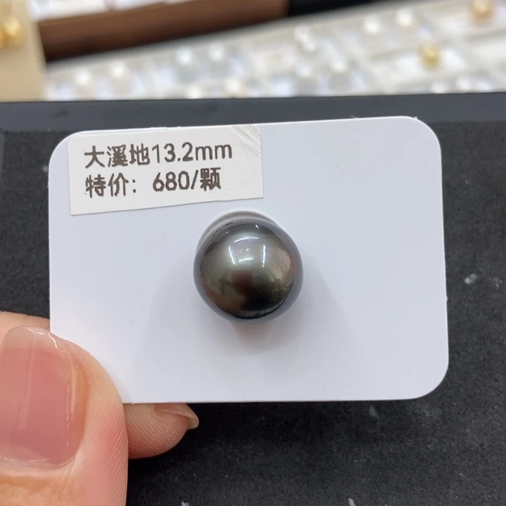 裸珠海水珍珠大溪地