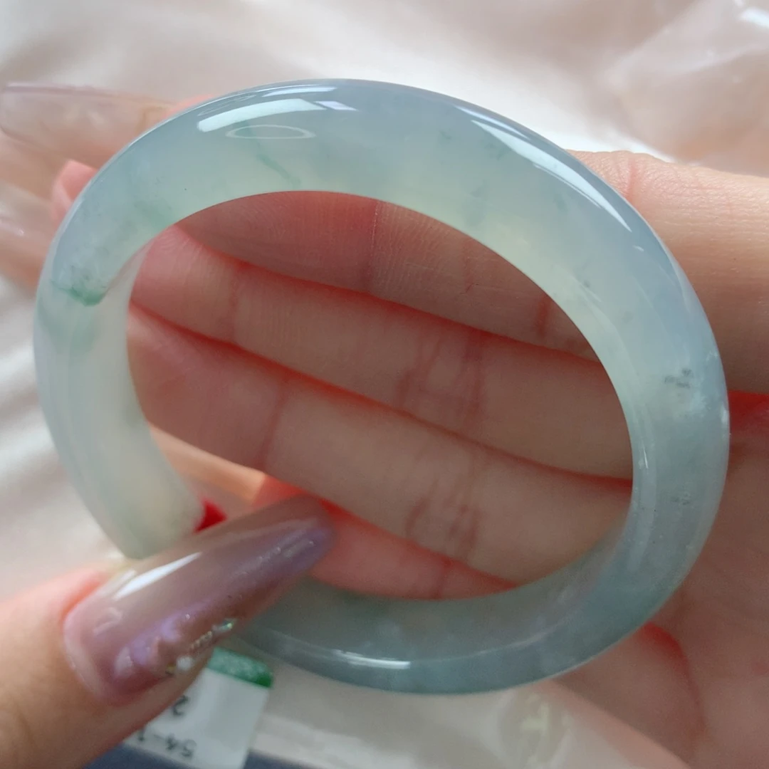 未镶嵌手镯翡翠缅甸天然翡翠A货54.9贵妃