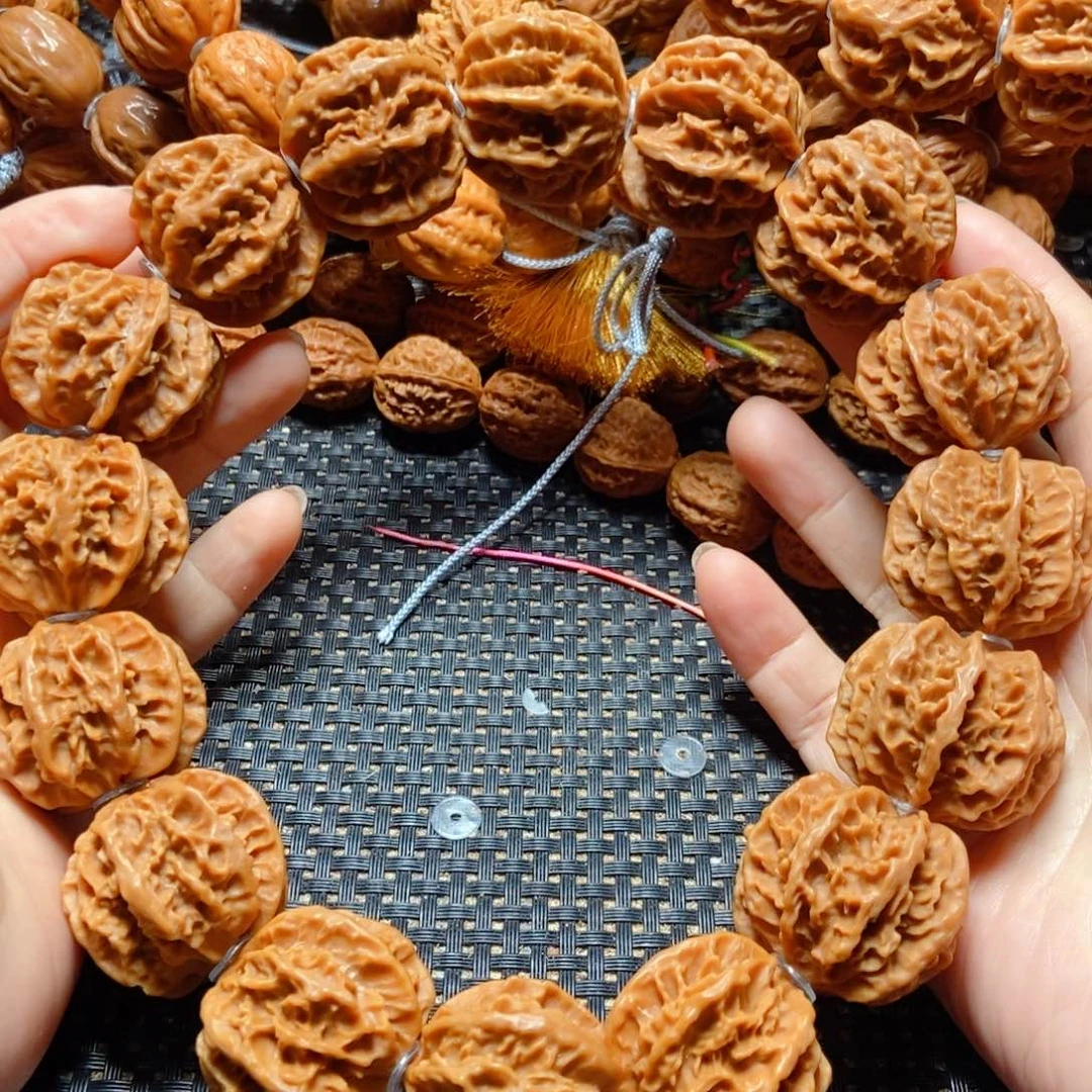 文玩核桃手串༺****八棱