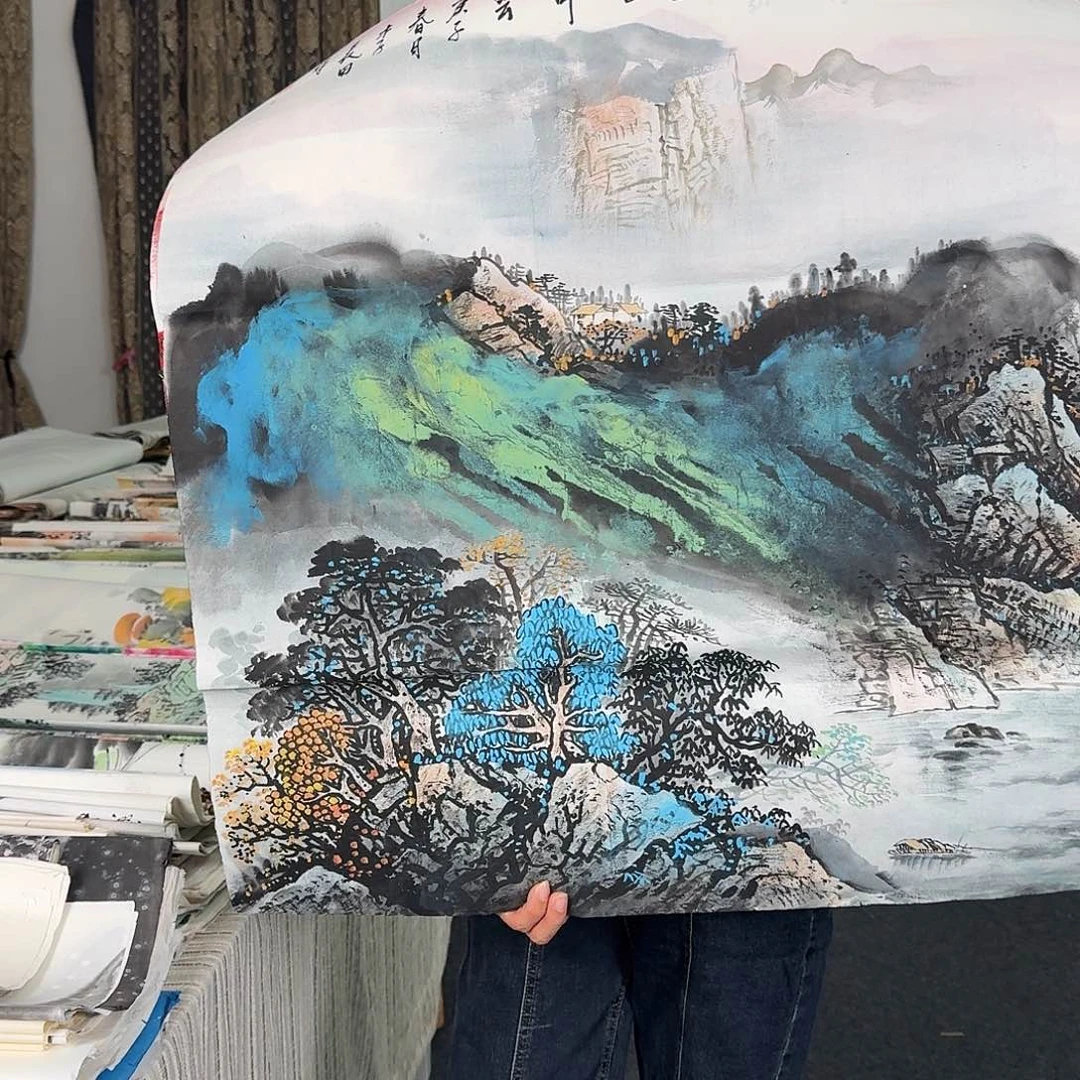 纯手绘的好看作品
