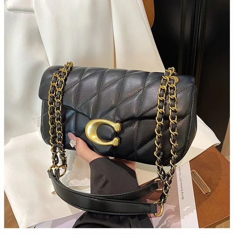 洋气腋下斜背链条包2701