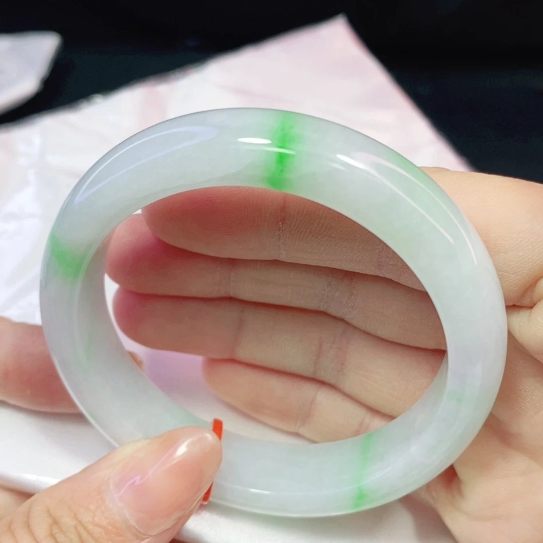 未镶嵌手镯翡翠54.5