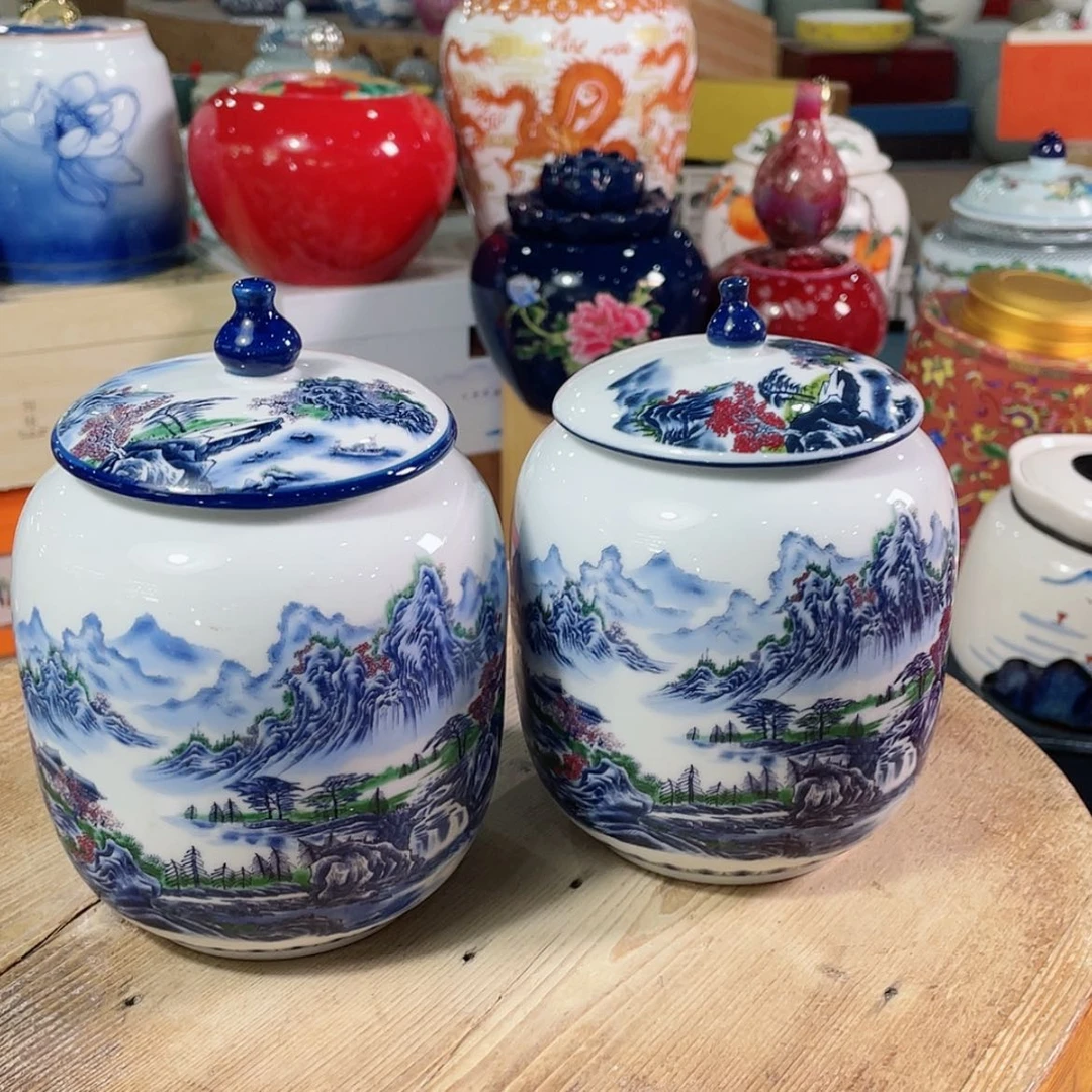 【闪购商品】罐陶瓷茶叶罐密封罐