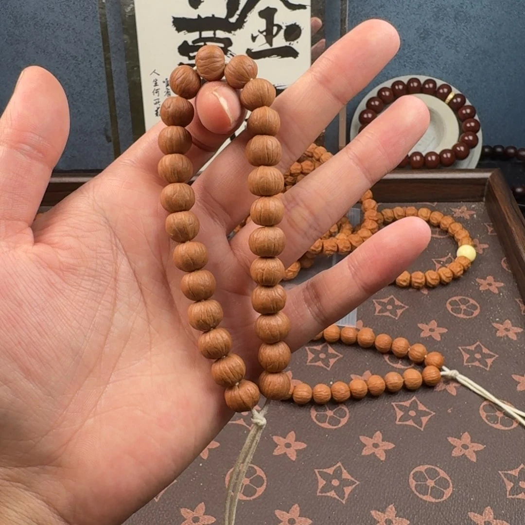 手串猴头核桃10原皮南瓜
