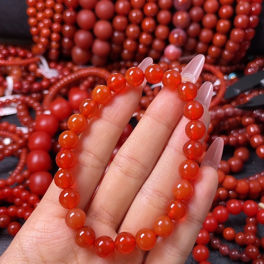 未镶嵌手链南红玛瑙