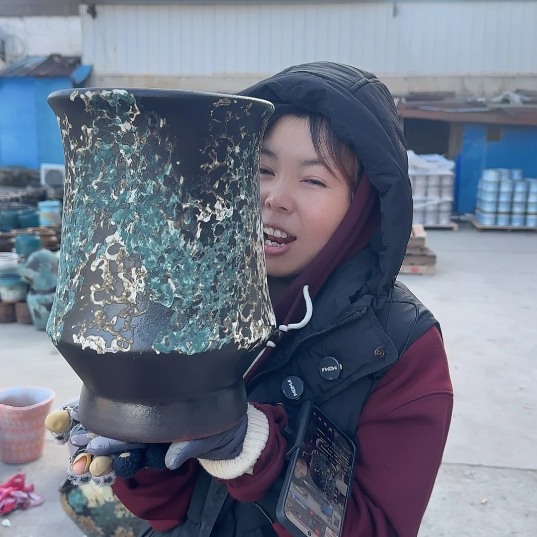 王嫂花盆1229-373高30口20